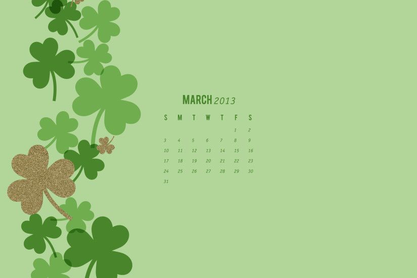 March 2013 - Trust in the Lord Desktop Calendar- Free March Wallpaper