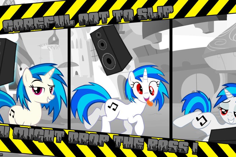 ... Vinyl Scratch dropped the bass wallpaper by Mephisto485