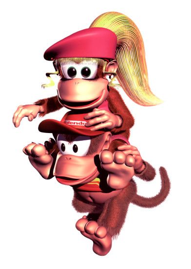Donkey Kong Country 2: Diddy's Kong Quest Render
