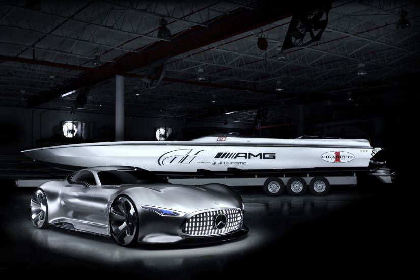 ... Cigarette Racing, Mercedes-AMG Unveil Racing Boat inspired by AMG GT S