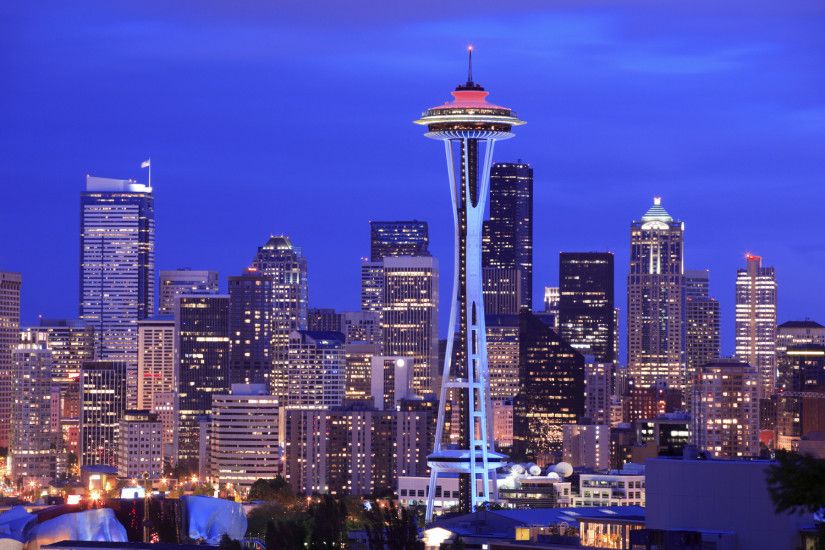 Seattle Skyline HD Wallpaper