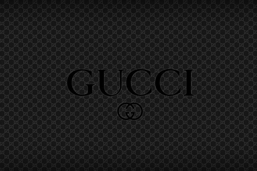 Black Gucci FullHD Wallpaper