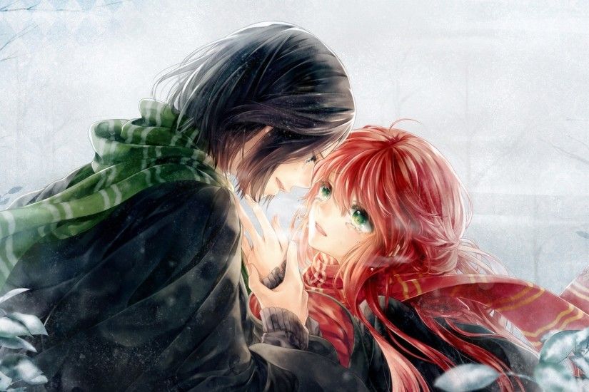 Preview wallpaper harry potter, severus snape, lily evans, anime, girl, boy