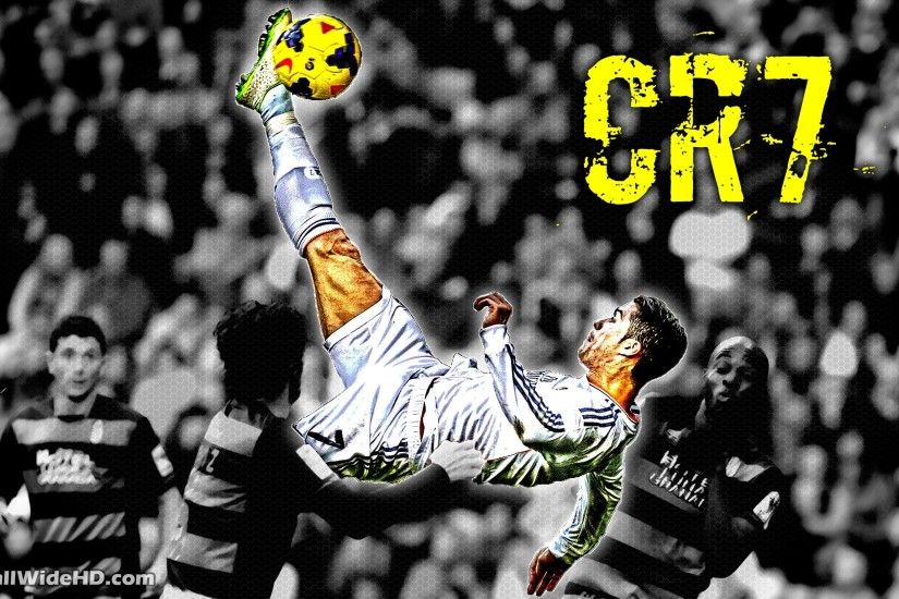 CR7 Real Madrid Overhead Kick Wallpaper Wide or HD | Artistic .