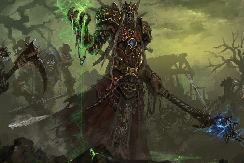 Undead warlock - World of Warcraft wallpaper - Game wallpapers - #