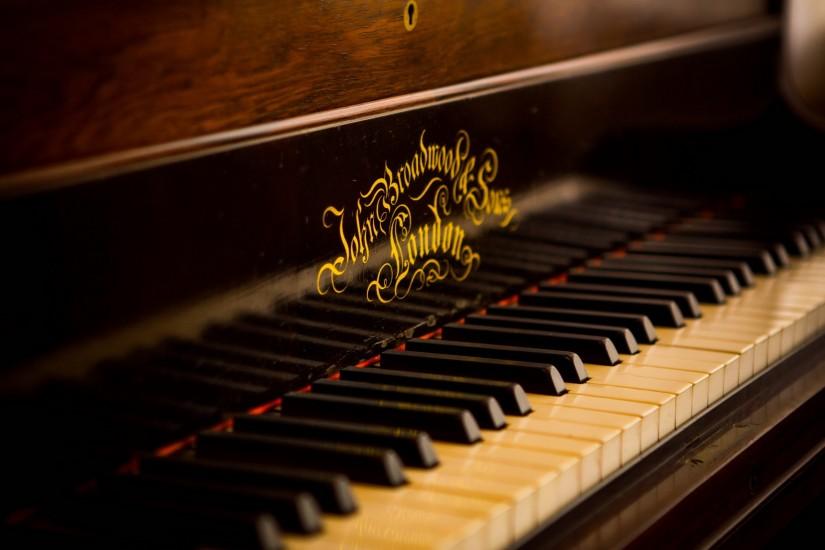 Old Piano Wallpaper, music, background | Wallpapers