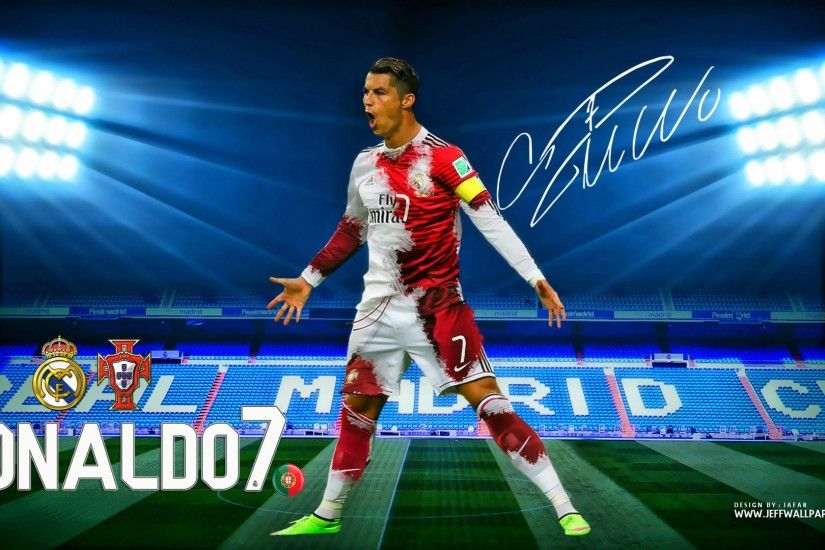 Download Cristiano Ronaldo CR7 Real Madrid Kit 2015 HD Wallpaper .