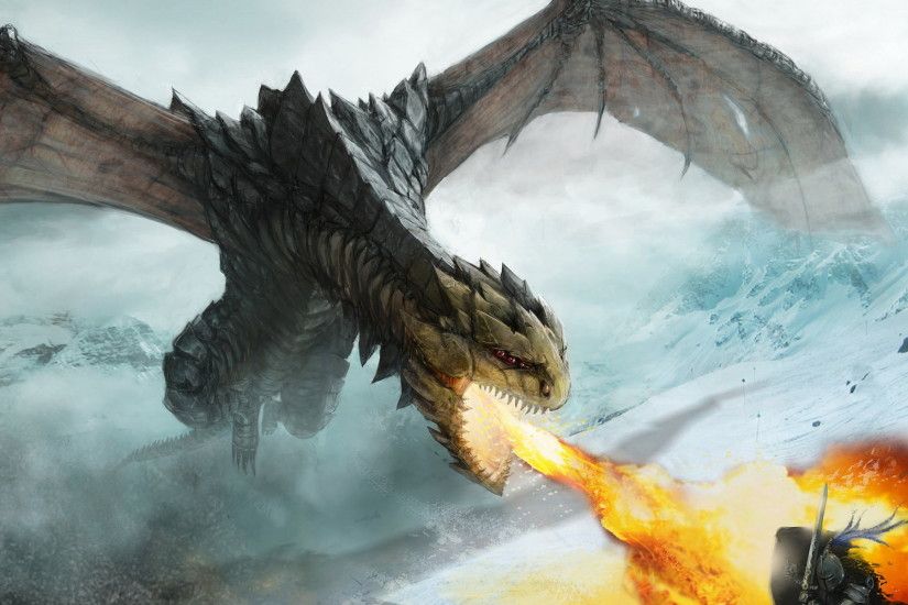 Flying Fantasy Dragons Wallpapers HD - ToObjects.