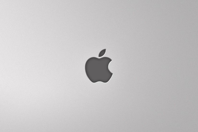 2560x1440 Wallpaper apple, mac, gray, background