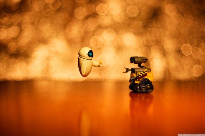 Wall E And Eve Wallpaper HD wallpaper - Wall E And Eve Wallpaper