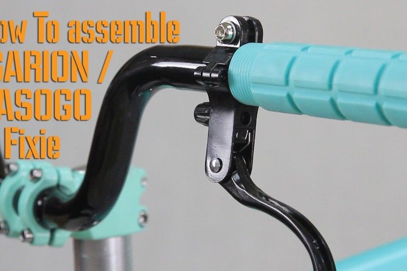 How to Assemble Garion or Asogo Fixed Gear Bike / Fixie