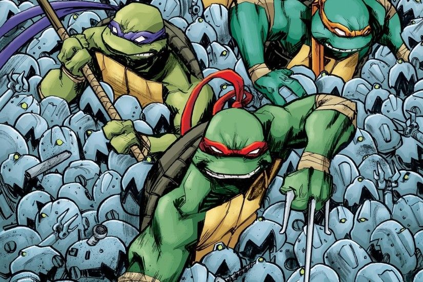 Comics - TMNT Donatello (TMNT) Raphael (TMNT) Michelangelo (TMNT) Wallpaper