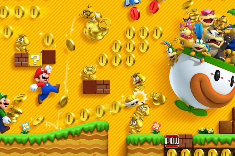 Super Mario World Background 320x240