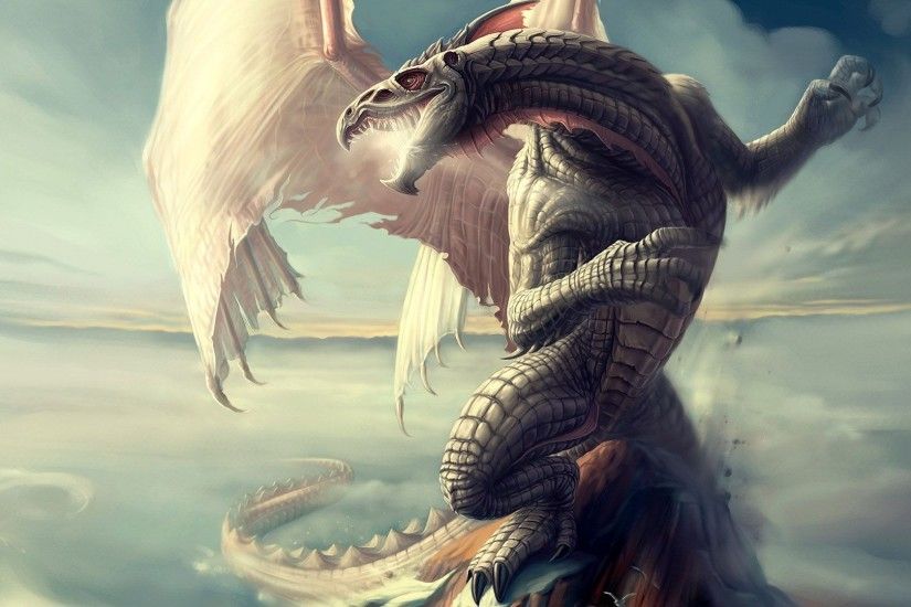 wonderful anime picture. dragon hd anime wallpaper