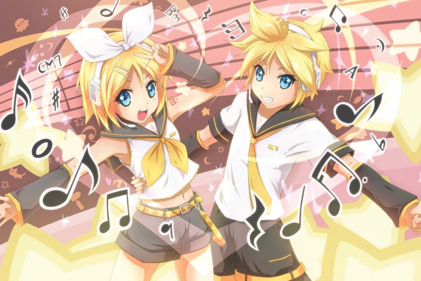 Anime - Vocaloid Len Kagamine Rin Kagamine Wallpaper