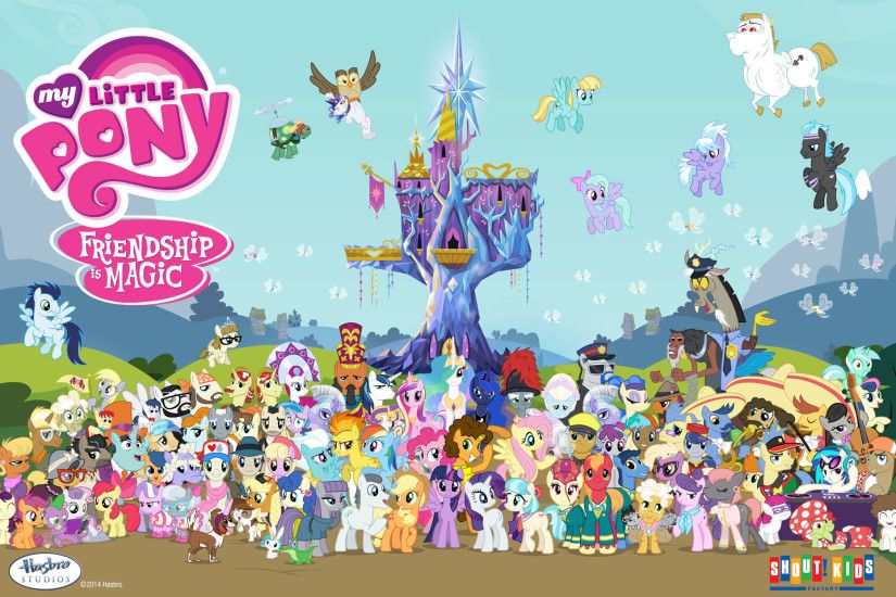 Free My Little Pony desktop wallpaper!