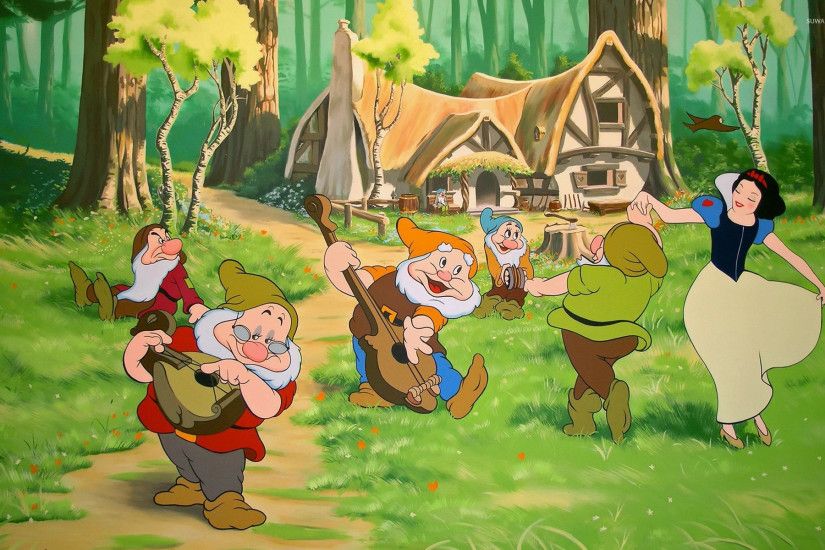 Snow White and the Seven Dwarfs wallpaper