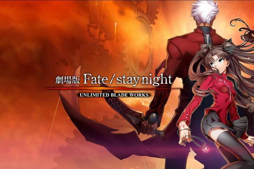 87 FateStay Night Unlimited Blade Works HD Wallpapers Backgrounds b