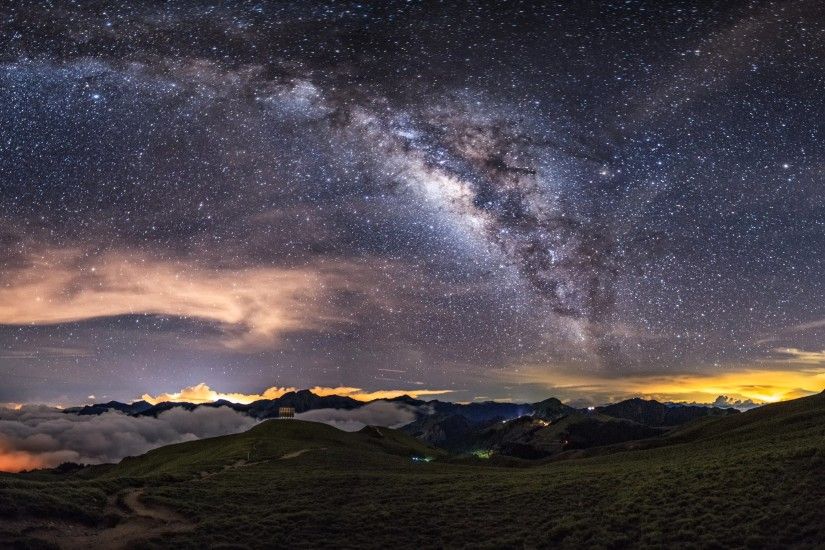 4K HD Wallpaper: Milky Way on the Night Sky