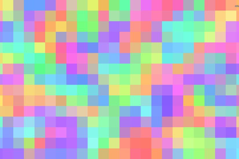 Pastel squares Abstract desktop wallpaper, Square wallpaper - Abstract no.
