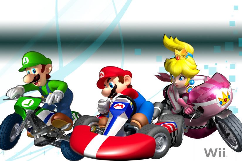 Video Game - Mario Kart Wii Princess Peach Wallpaper