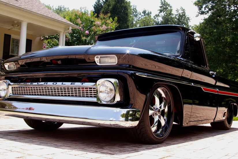 Classic retro chevy pickup