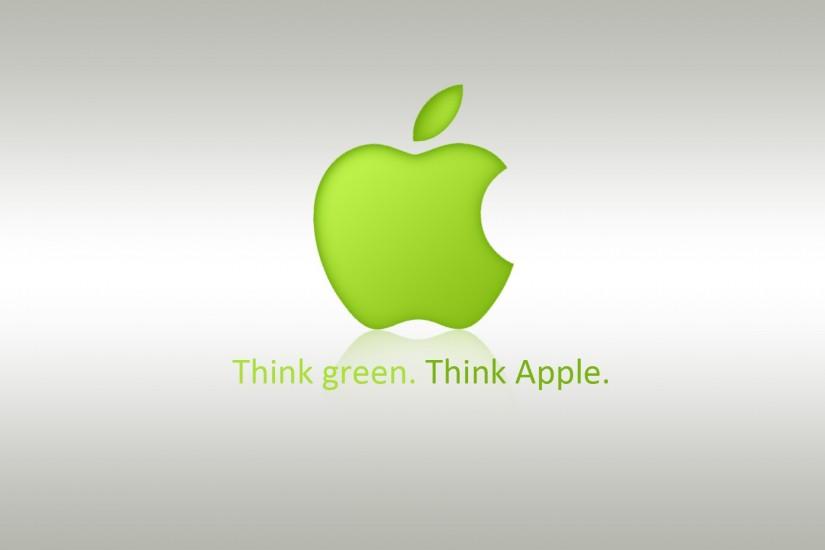 Green background apple mac commercial wallpaper ground back wallpapers  colors