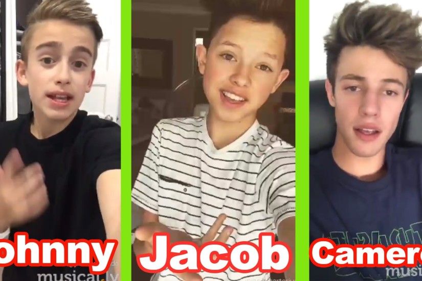 NEW Top 3 Boys On Musical.ly 2016 | Jacob Sartorius, Cameron Dallas &  Johnny Orlando Compilation - YouTube