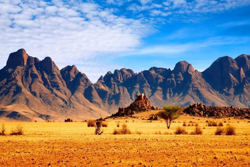 File Name : African Nature Background Mountains, savanna, wallpaper