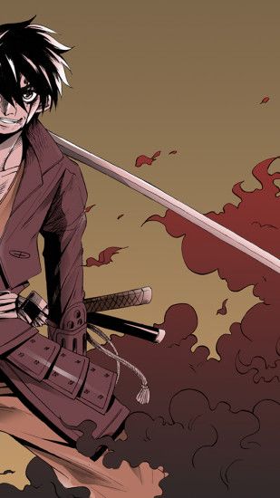 Drifters, Toyohisa Shimazu, Warrior, Sword, Manga