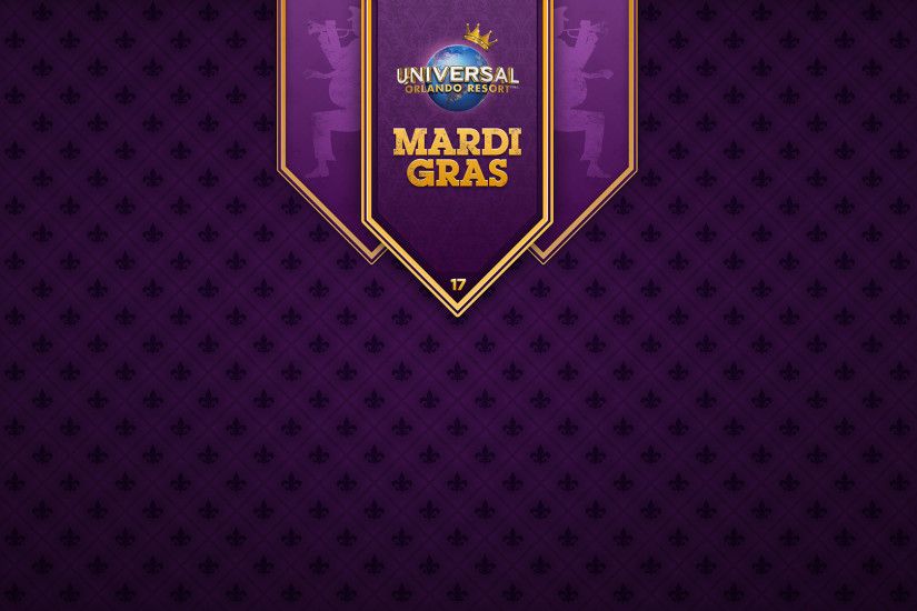 Celebrate Universal's Mardi Gras with Four New Wallpapers
