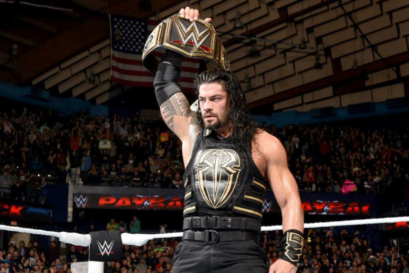 ... WWE World Champion Roman Reigns HD Wallpaper ...