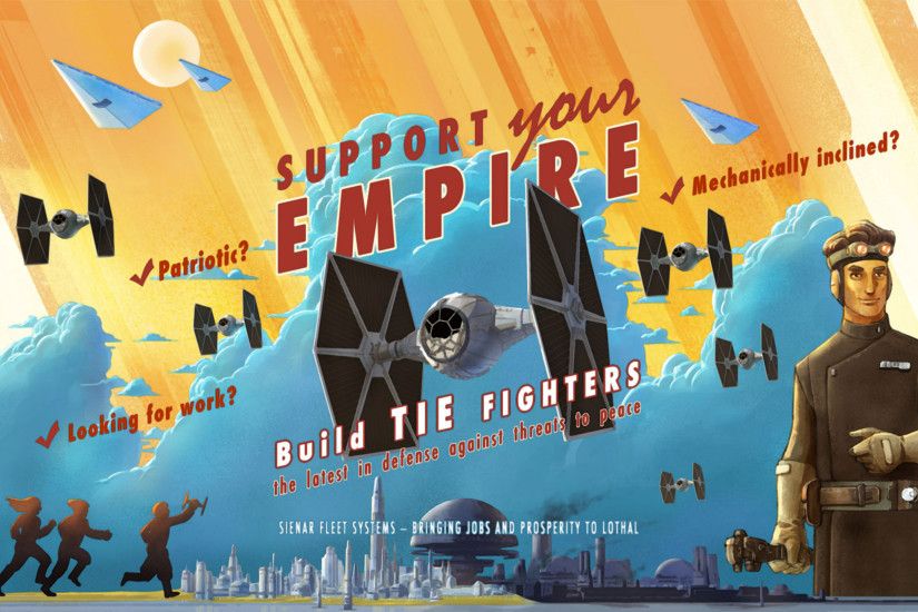 Star Wars Rebels propaganda poster wallpaper