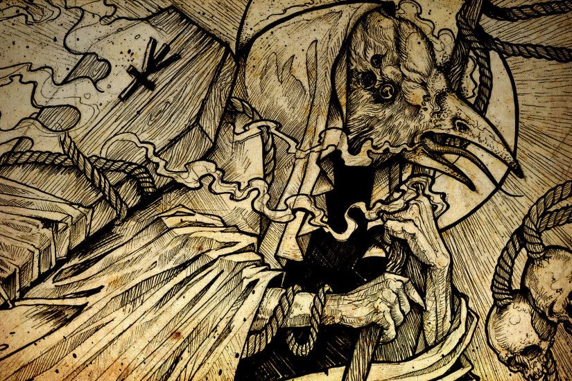 Dark Goth Gothic Raven Occult Skulls Skulls Reaper Wallpaper At Dark  Wallpapers