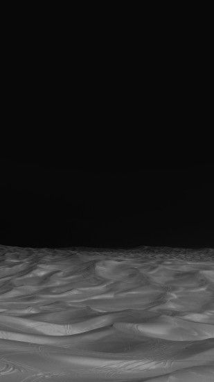Desert Minimal Dark Black Nature Sky Earth iPhone 8 wallpaper