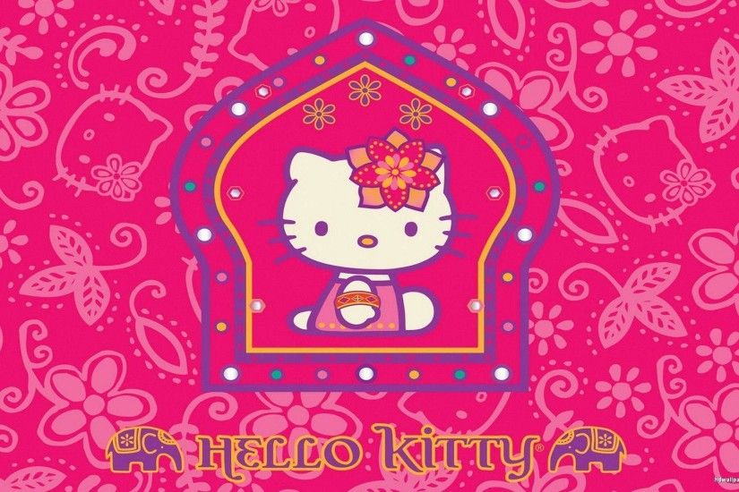 Hello Kitty Wallpaper 1366X768 wallpaper - 868323