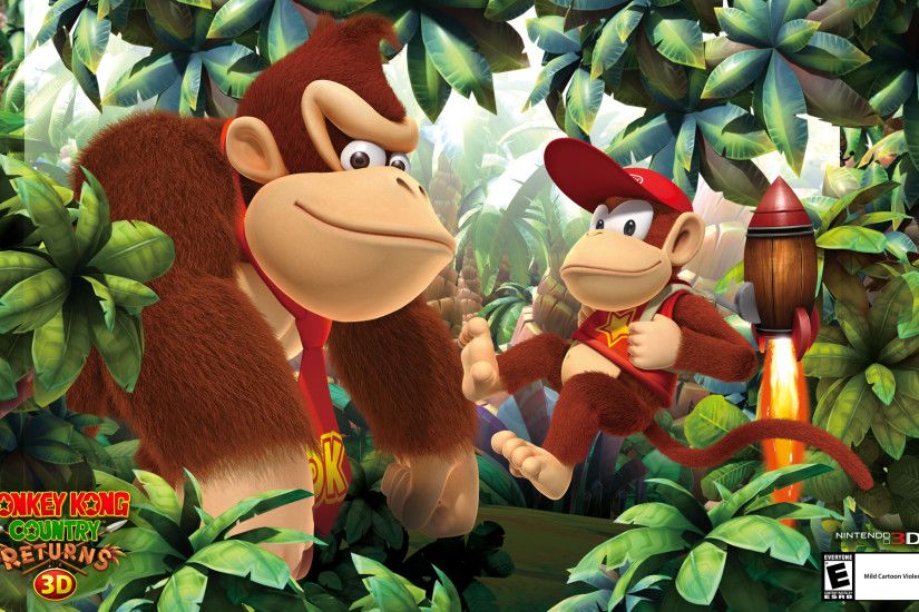 Wallpapers Donkey Kong Country Returns D for Nintendo DS