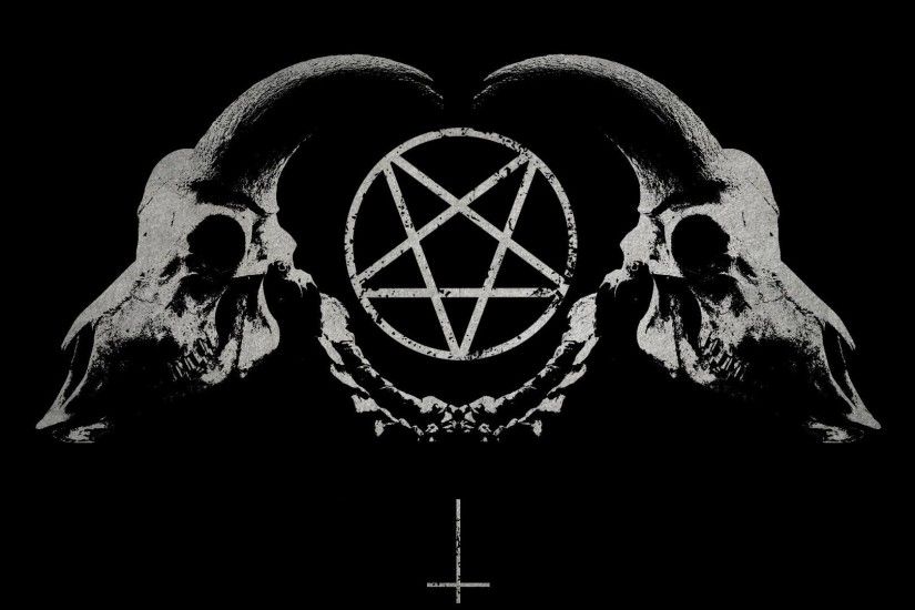 horns, satan occult, background,high quality photos, horror, penta, symbol,  windows desktop images, gothic, skull,dark, humor images Wallpaper HD