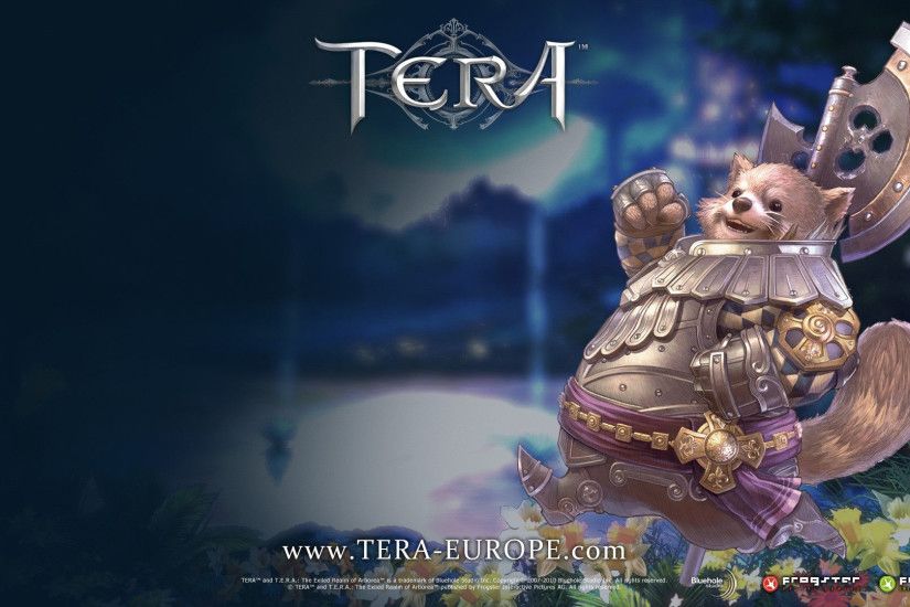 tera online popori widescreen hd wallpaper