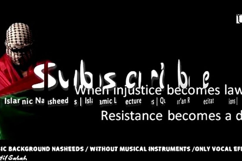 Islamic Background Nasheeds FREEDOM FOR PALESTINE á´´á´° No Music Only Vocal  Effects Ø§ÙØ§Øª Ø§Ø³ÙØ§ÙÙØ© - video dailymotion