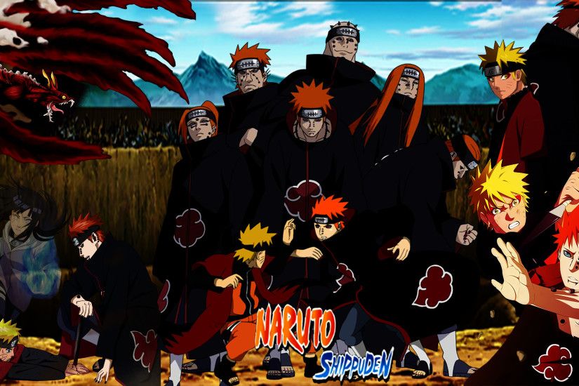 Wallpaper Naruto Vs Pain by ThePunisherYT Wallpaper Naruto Vs Pain by  ThePunisherYT