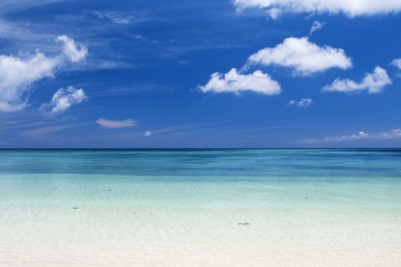 Okinawa Japan - Okinawa's Turquoise beach and Sky 1920*1200 NO.22 Wallpaper