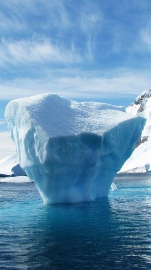 1440x2560 Wallpaper iceberg, antarctica, ice floe, ocean