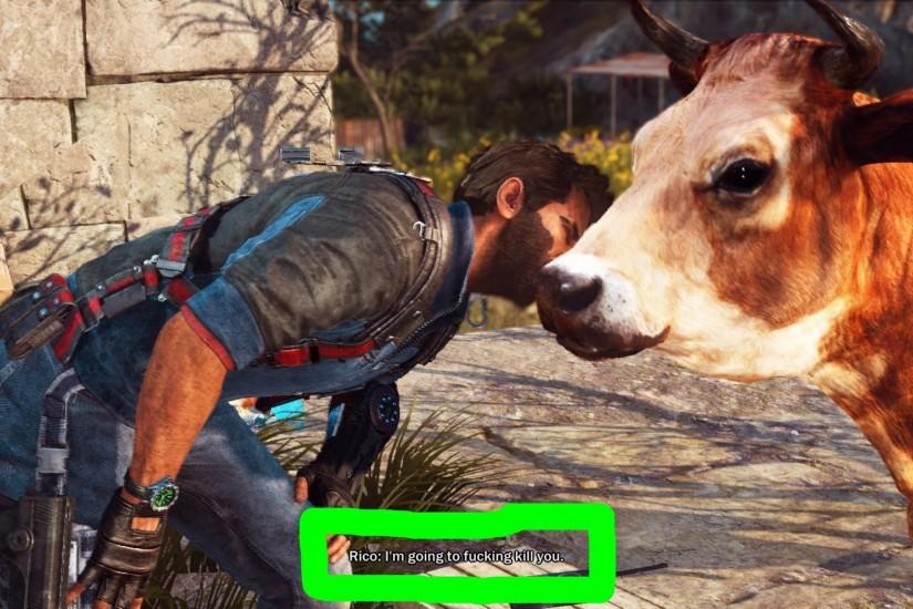 [Just Cause 3] Stop scaring the cows, Rico.