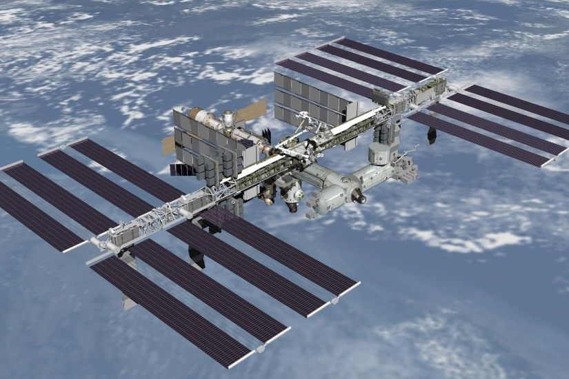 2560x1440 International Space Station