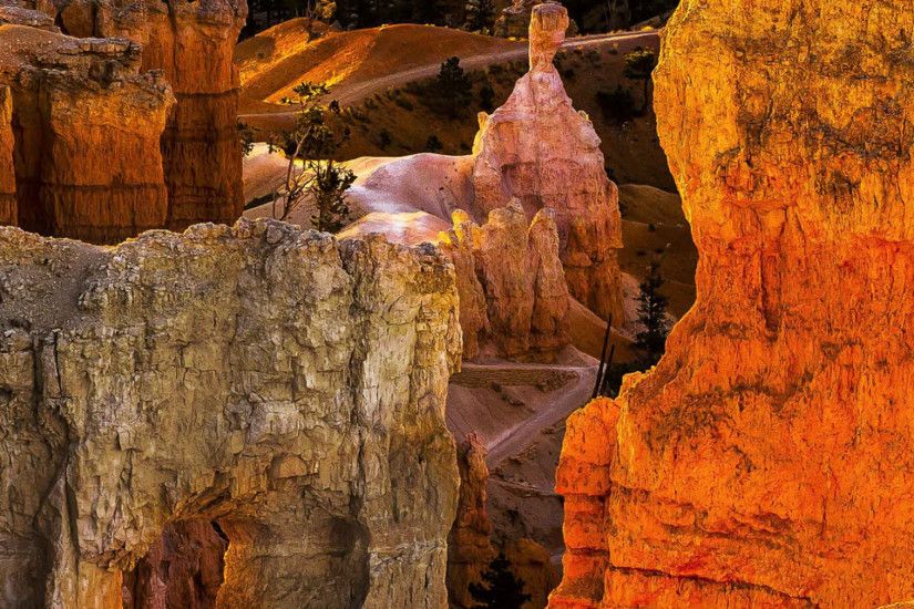 3840x1200 Wallpaper bryce canyon, national park, utah, united states