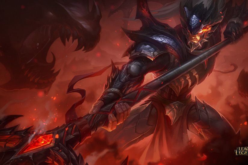 Dragonslayer Xin Zhao Splash Art League of Legends Artwork Wallpaper lol