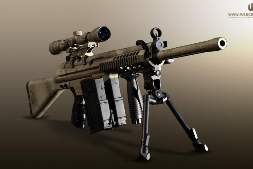 rifles sand guns military weapons AR-15 silencer - Wallpaper (#97477 .