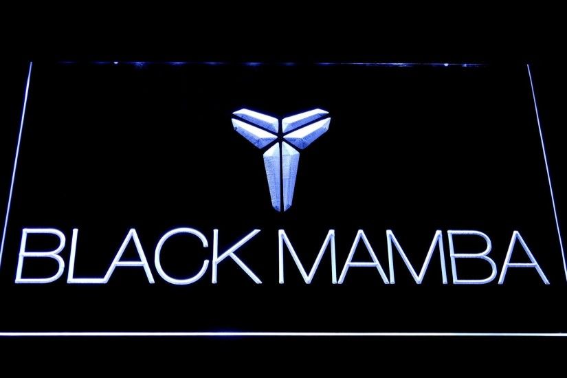 2048x1536 Los Angeles Lakers Kobe Bryant Black Mamba Logo Led Neon Sign
