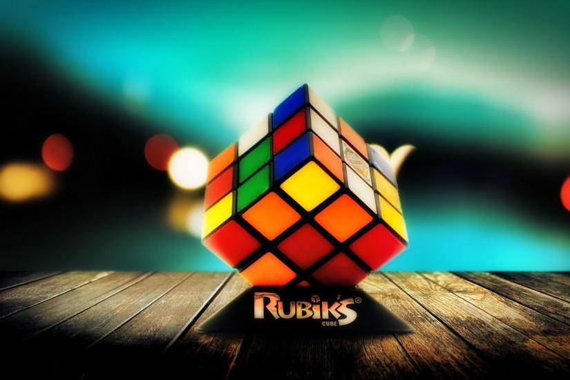 Rubiks 3D Wallpaper HD Free For Desktop High Quality.